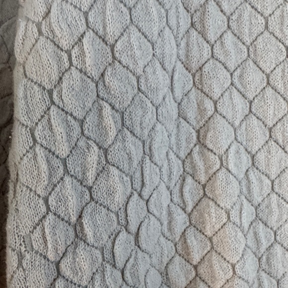 LOFT Cream Textured Knit Top - Picture 4 of 6